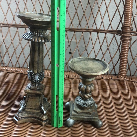 Elements set of 2 candle holders - Picture 2 of 4